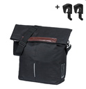 Torba za kolo Basil City - shopper MIK Hooks - 14–16L - black