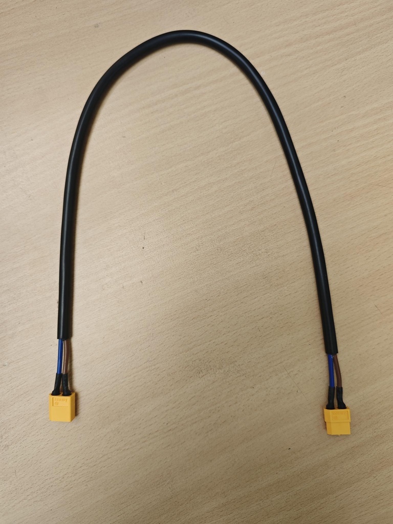 ELK kabel XT60F - XT60M 55cm