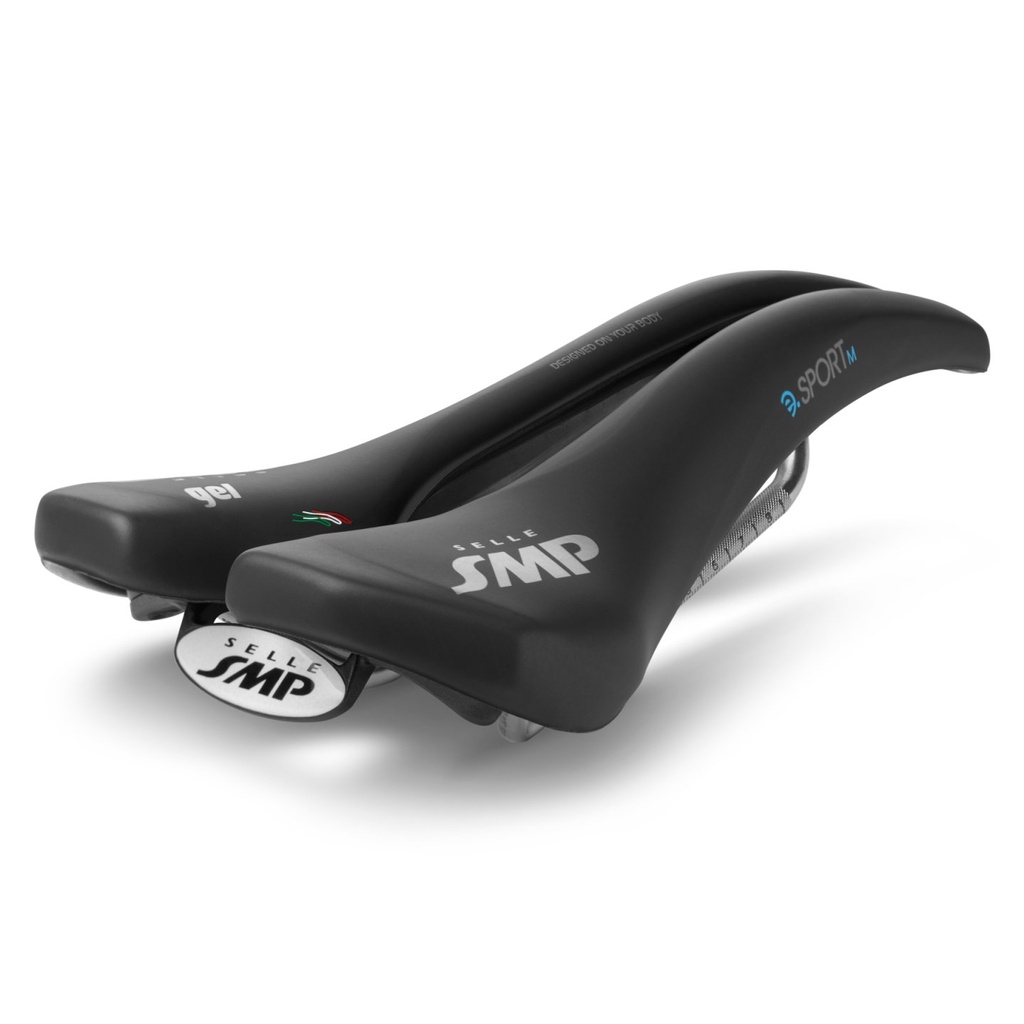 Saddle Selle SMP E-Sport Medium Gel - black