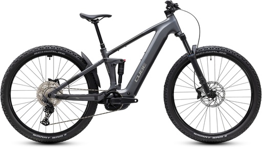 Električno kolo CUBE Stereo Hybrid ONE22 PRO 800 slab grey and chrome 2027 (S)