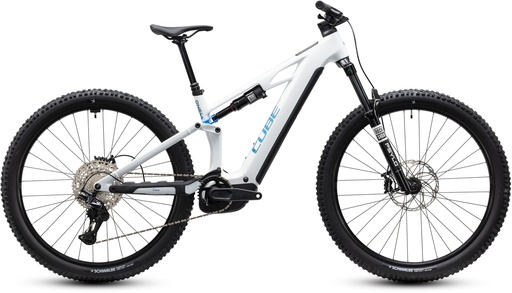 Electric bike CUBE Stereo Hybrid ONE44 HPC Pro 800 metallicwhite´n´blue 2027 (S)