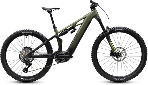 Električno kolo CUBE Stereo Hybrid ONE77 HPC TM 800 reedgreen´n´gillse 2027 (S)