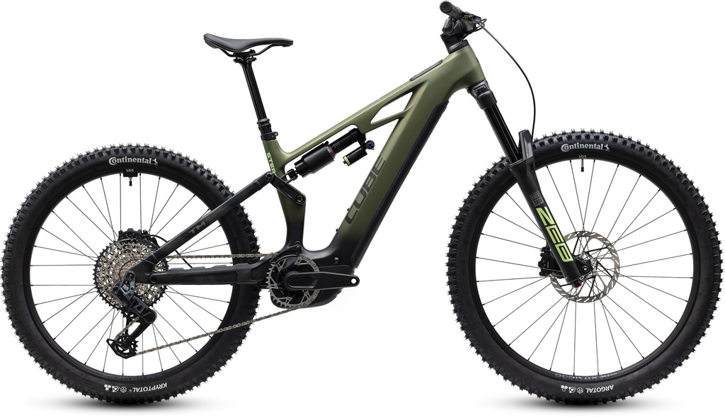 Električno kolo CUBE Stereo Hybrid ONE77 HPC TM 800 reedgreen´n´gillse 2027
