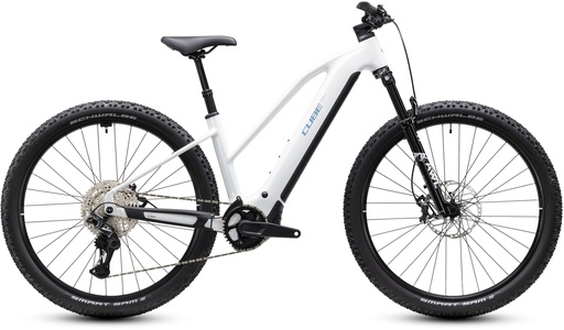 Električno kolo Cube Reaction Hybrid Race 800 snow´n´black Trapeze 2027 (S)