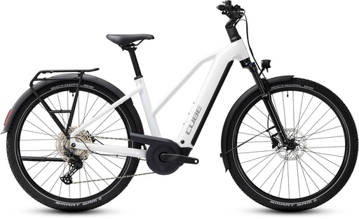 Električno kolo CUBE Nuride Hybrid Performance 720 metallicwhite´n´grey Trapeze 2027 (46 cm)
