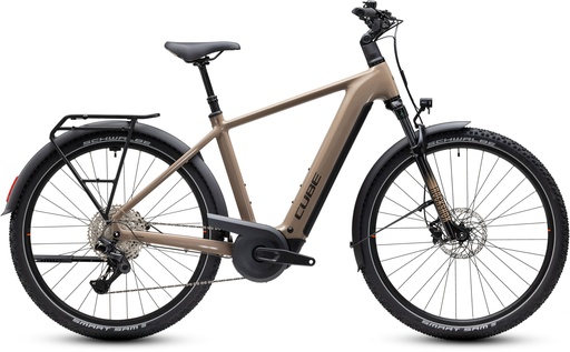 Električno kolo CUBE Nuride Hybrid Pro 800 cappuccino´n´black 2027 (50 cm)