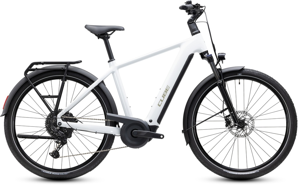 Električno kolo CUBE Touring Hybrid ONE 600 metallicwhite´n´chrome 2027
