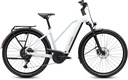 Električno kolo CUBE Touring Hybrid ONE 600 metallicwhite´n´chrome Trapeze 2027