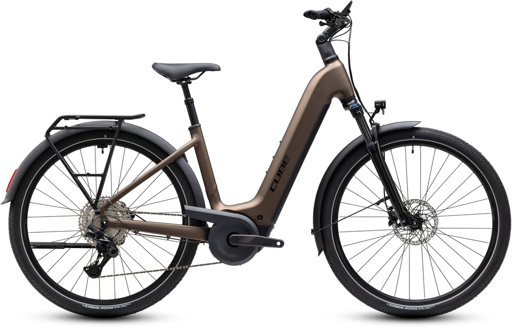 Electric bike CUBE Touring Hybrid Pro 800 metallicumbra´n´black Easy Entry 2027 