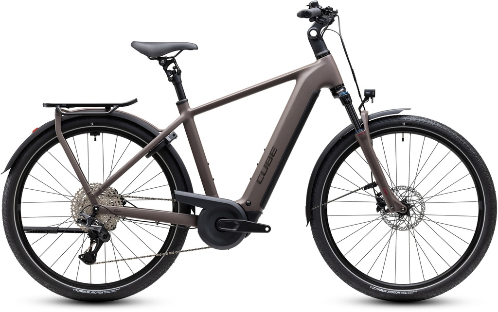 Električno kolo CUBE Kathmandu Hybrid ONE 800 cedar'n'chrome 2027