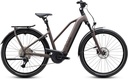 Električno kolo CUBE Kathmandu Hybrid ONE 800 cedar'n'chrome Trapeze 2027