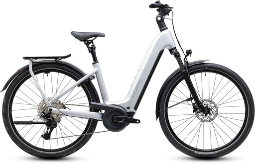 Električno kolo CUBE Kathmandu Hybrid ONE 800 silverstar’n’reflex Easy Entry 2027 (46 cm)