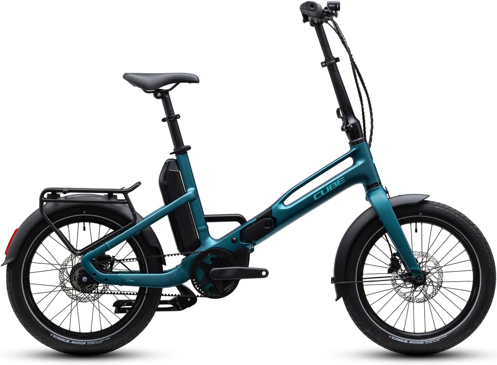 Električno kolo Cube Fold Hybrid Deluxe 540 metallicpetrol´n´sea 2027