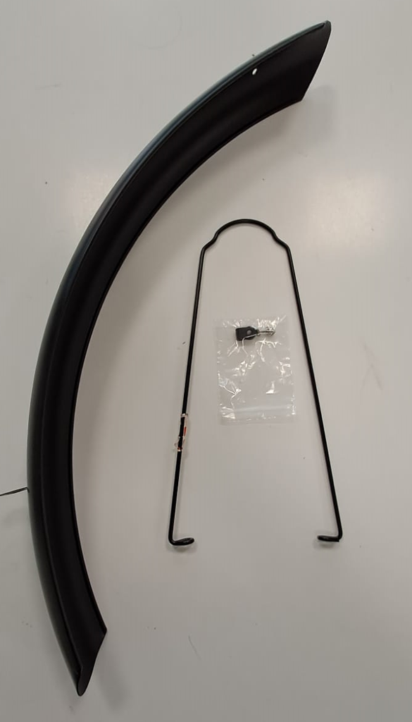 Rear fender ECONO Alloy TC0080 J75 black
