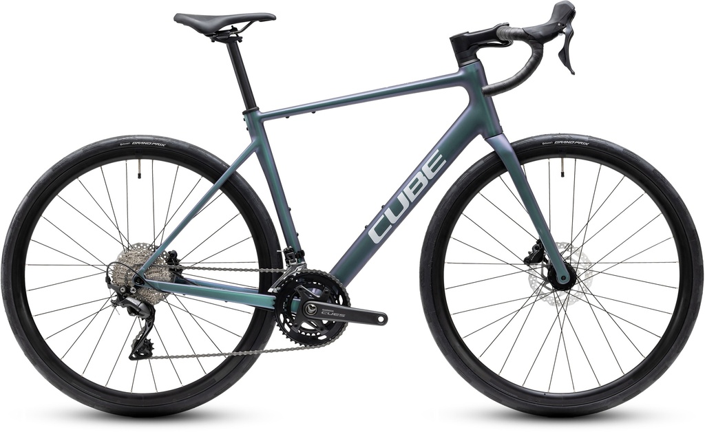Road bike CUBE Attain Race smaragdgrey´n´white 2027