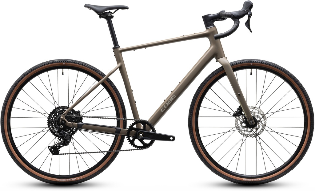Gravel kolo Cube Nuroad ONE wood´n´grey 2027