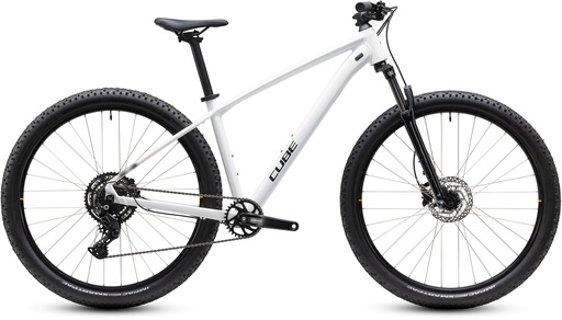 Gorsko kolo CUBE Aim ONE metallic white and black 2027 (S)