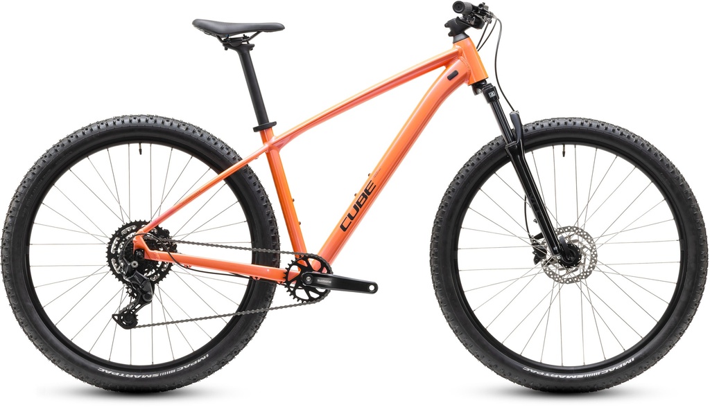 Gorsko kolo CUBE Aim ONE salmon and black 2027