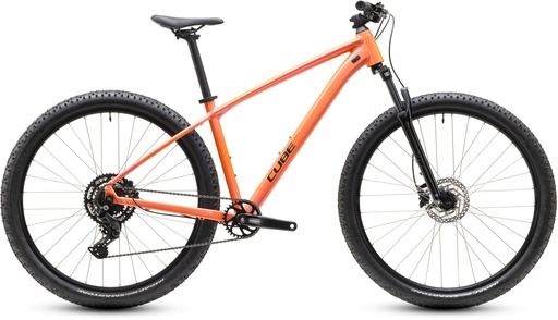 Mountain bike CUBE Aim ONE salmon and black 2027 (M)