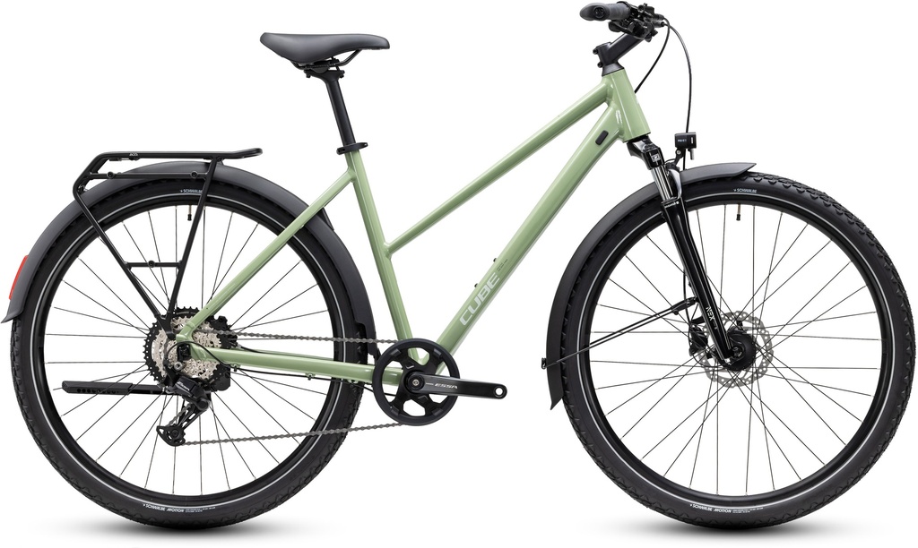 Treking kolo CUBE Nature ONE FE almondgreen'green Trapeze 2027