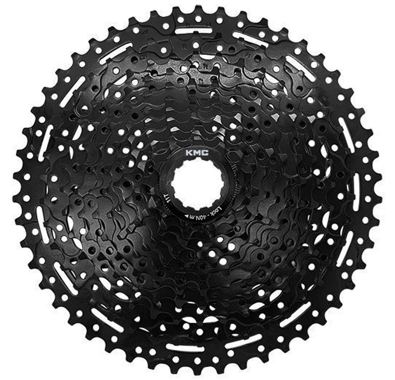 Cassette 11s, 11-50T, KMC REACT, black