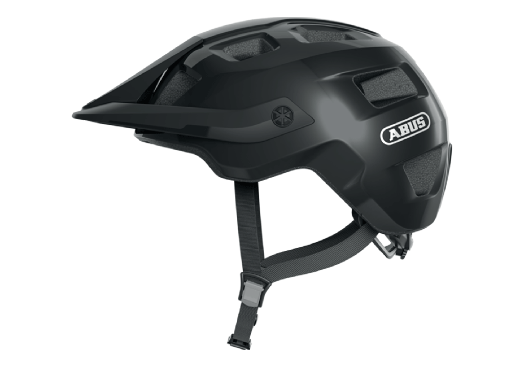 Kolesarska čelada ABUS MOTRIP SHINY BLACK, M: 52-57cm