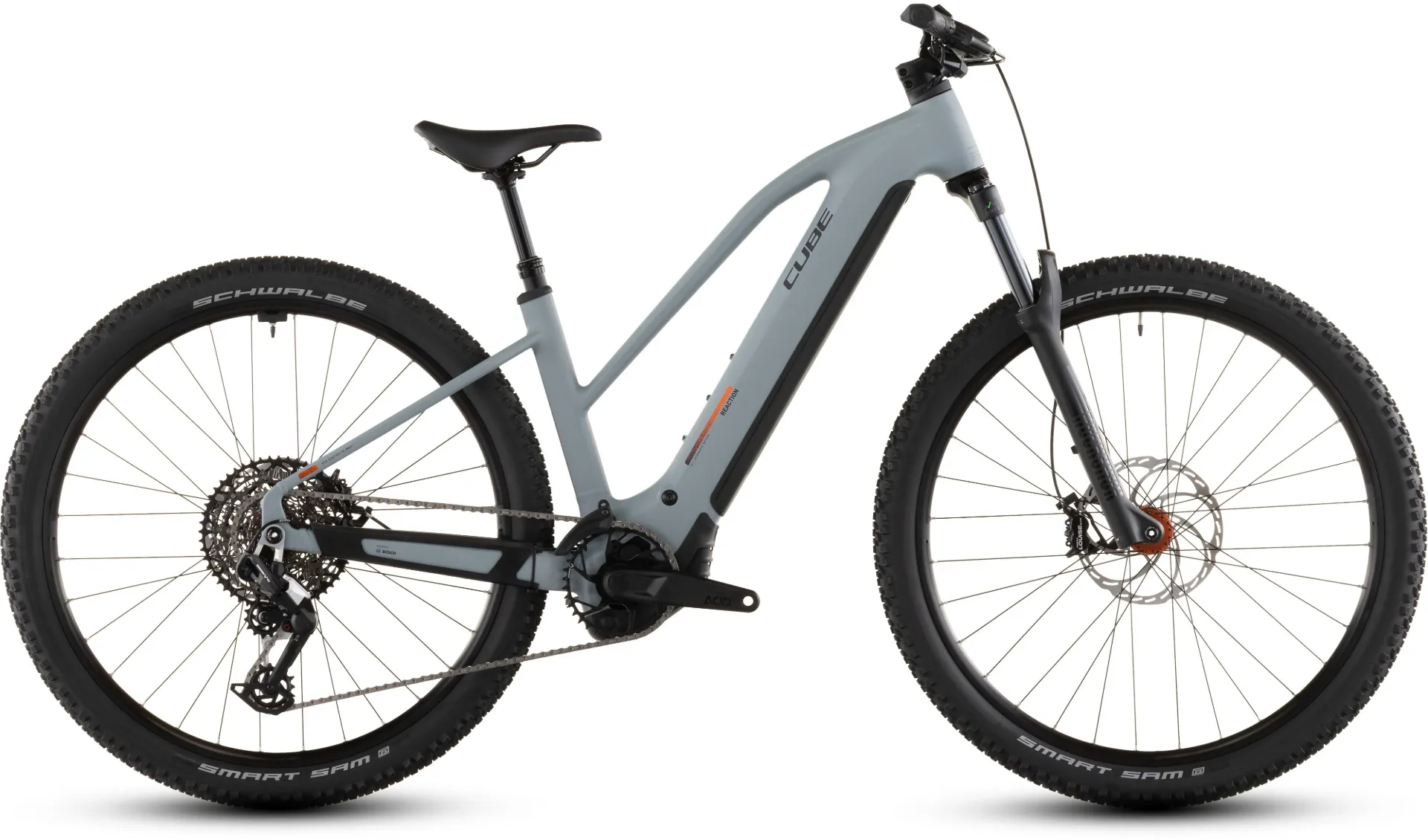 Electric bike Cube Reaction Hybrid Race 800 vulcan´n´orange 2026 Trapeze (M)