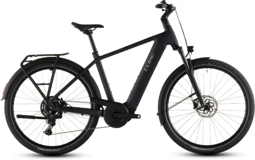 Electric bike CUBE Touring Hybrid ONE 600 COAL´N´CHROME  2026 (54 cm)