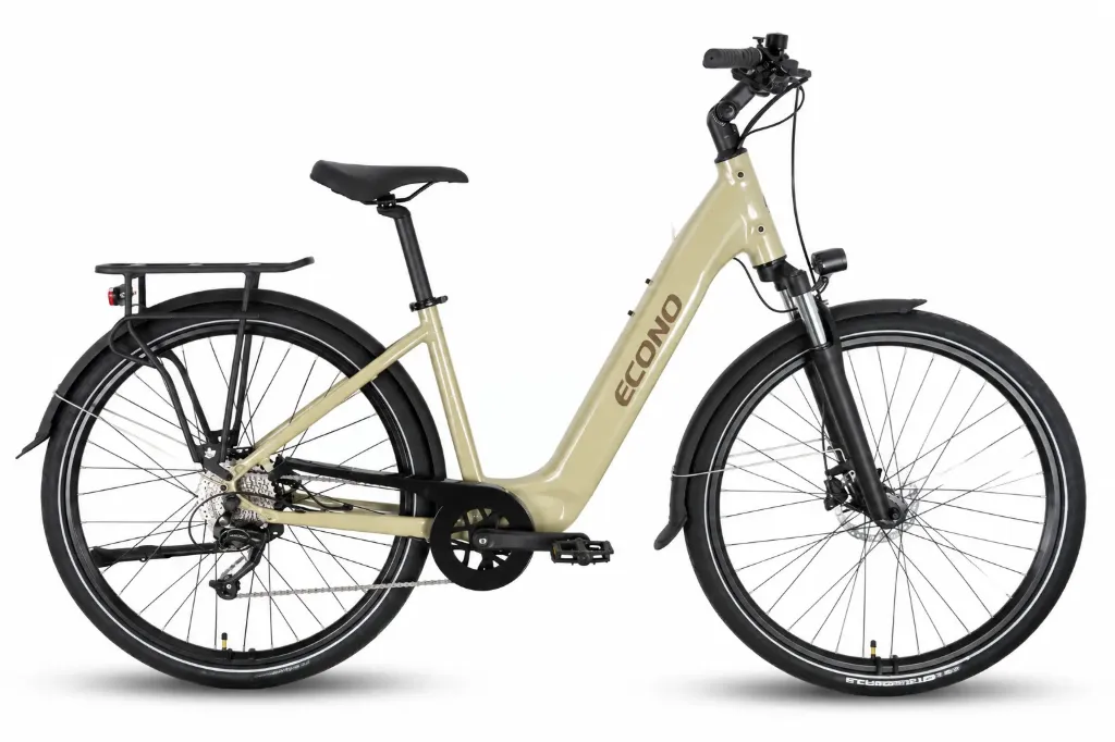 SAMPLE E-bike ECONO Apes CITY 28 EER4 Glossy light olive 2027 Velikost: UNI Baterija: 600Wh