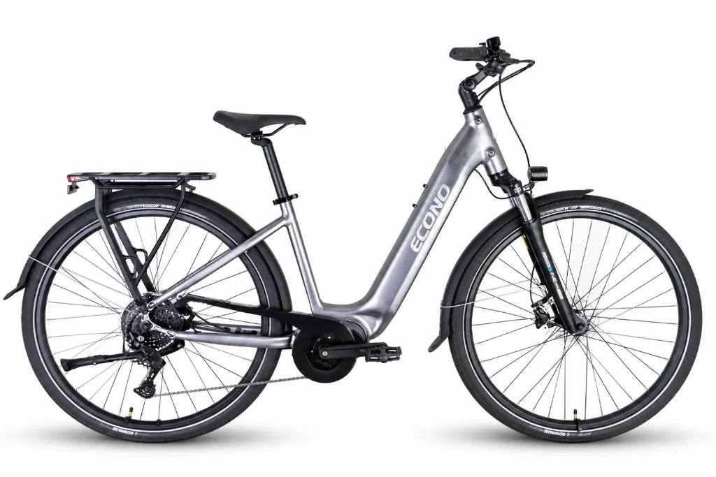 SAMPLE E-bike ECONO Mare 28 CITY Matt antracit 2027 Velikost: UNI Baterija: 800Wh