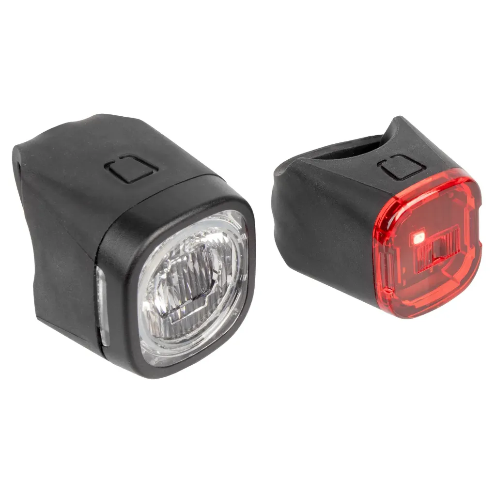 Light set M-WAVE Cyclob K Rechargeable battery