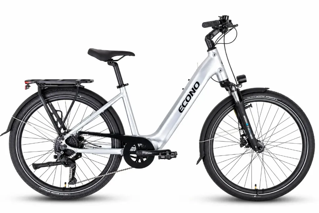 Electric bike ECONO Apes CITY 26 EER4 Matt aluminium grey 2027 