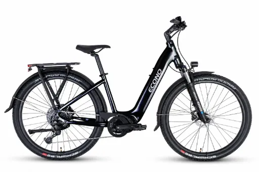Electric bike ECONO Equus SUV 29 EEC5 Matt black 2027 (S/M, 600Wh (16.5Ah))