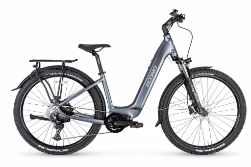 Electric bike ECONO Gams SUV 29 EEC6 Matt antracit grey 2027 (S/M, 600Wh (16.5Ah))