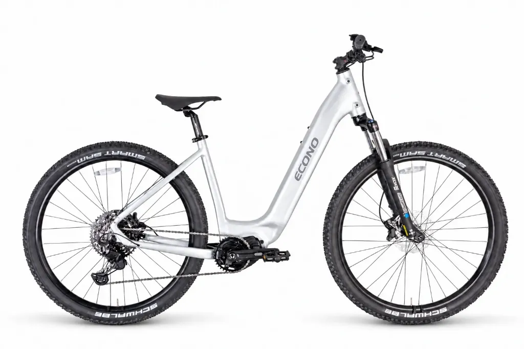 Electric bike ECONO Gams MTB 29 EEC7 Matt aluminium grey 2027