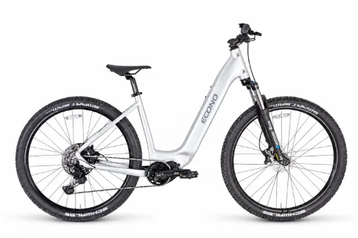 Električno kolo ECONO Gams MTB 29 EEC7 Matt aluminium grey 2027 (S/M, 600Wh (16.5Ah))