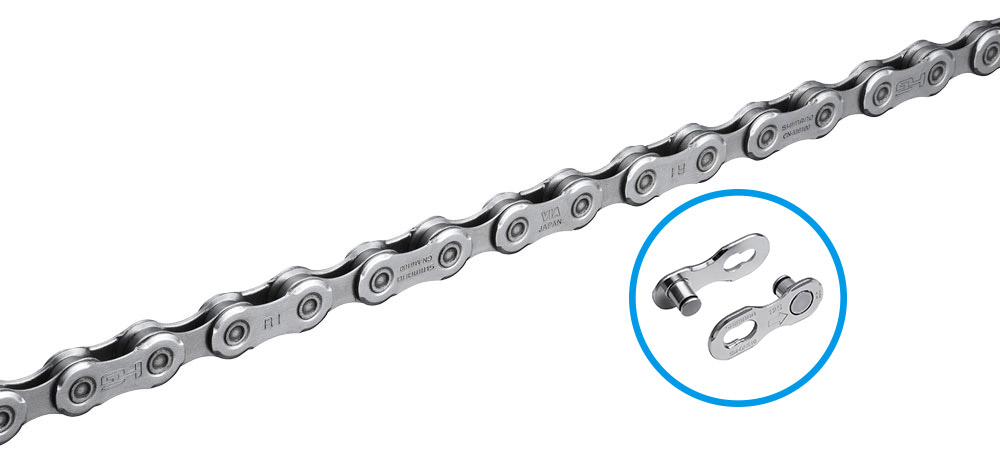 Chain Shimano 12s, 126L Deore CN-M6100, Quick link