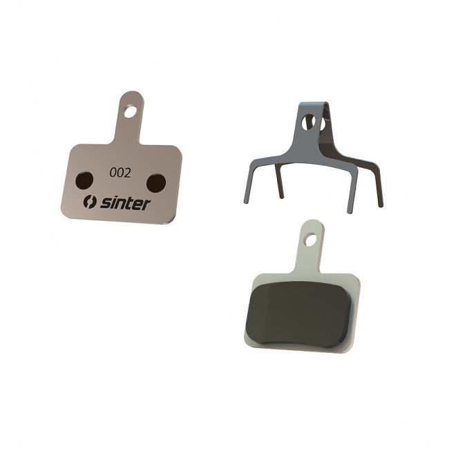 Brake pads SINTER SHIMANO Deore/Nexav, Red