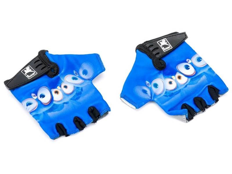 Kolesarske rokavice otroške modre ROMET 3