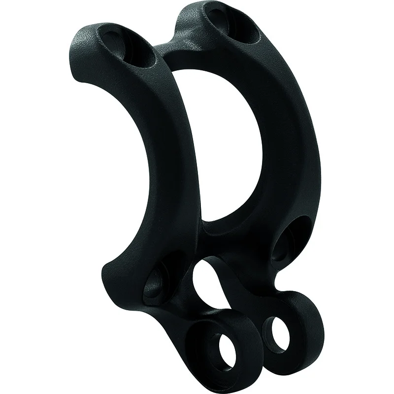 Objemka nosilca krmila z nosilcem za lučko za  ERGOTEC Charisma A-head