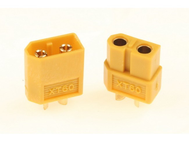 Connector XT60 pair male/female Amass