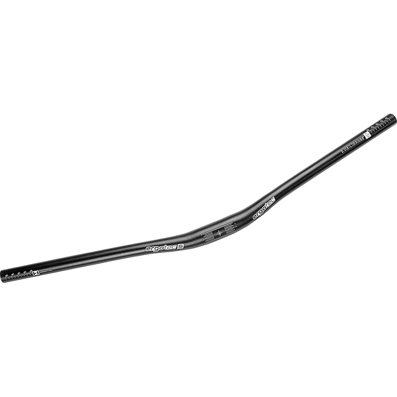 Handlebar 31,8, 720 mm, MTB, ERGOTEC Low Riser Bar