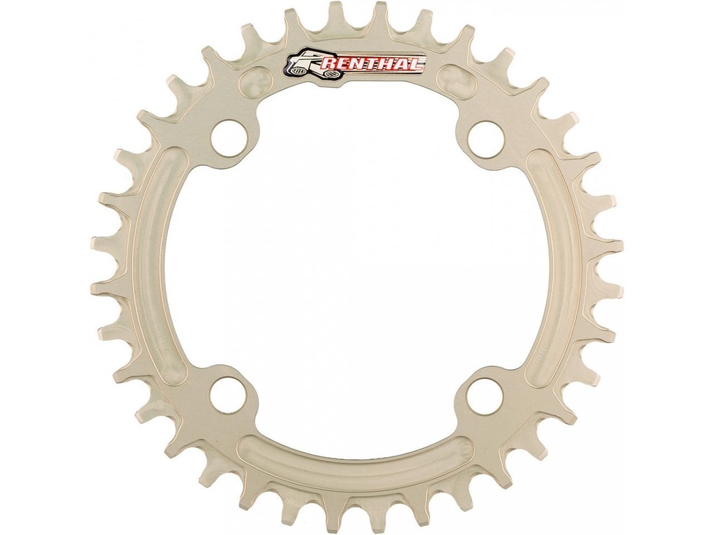 Sprocket 34T, Renthal 1XR 104mm, gold