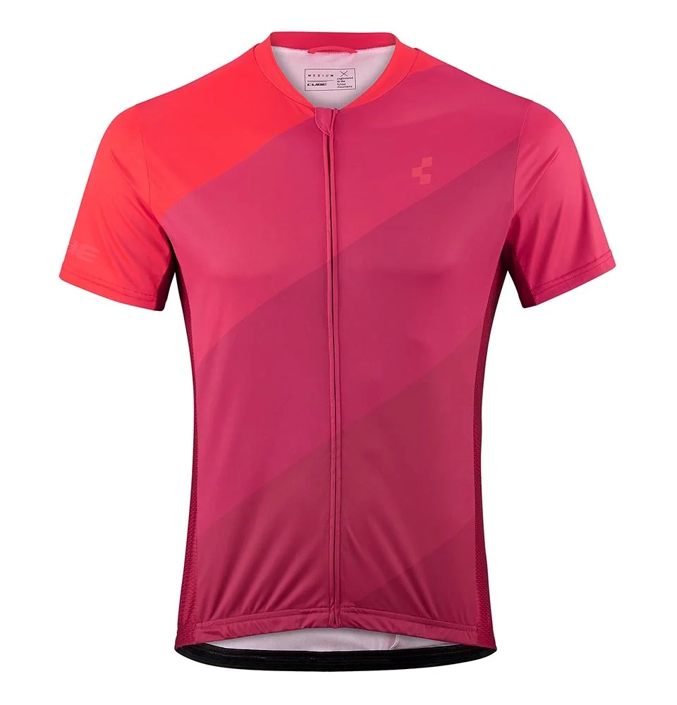 Kolesarska moška majica CUBE Tour core full zip
 M