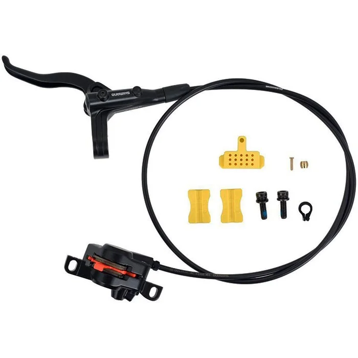 Front hydraulic disk brake Shimano BL-MT401/BR-MT410, 1000mm