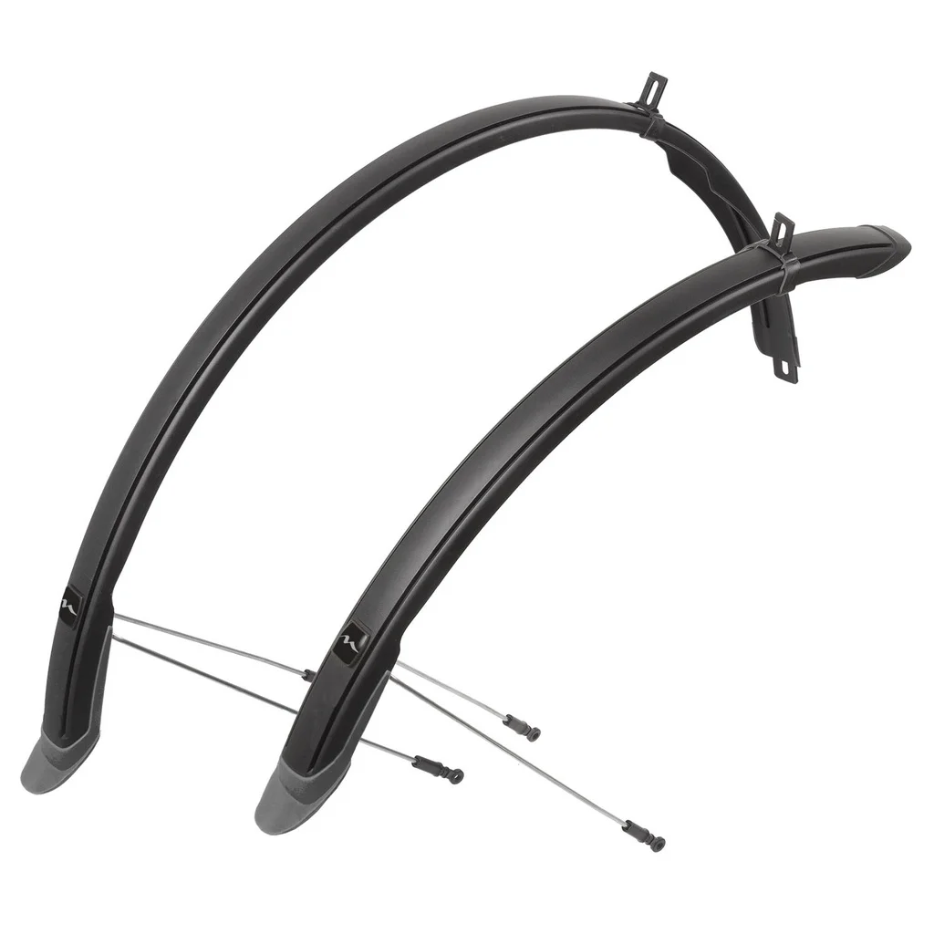 Mudguard set M-WAVE Mud Max II F+R, 28''