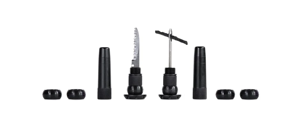 Tubeless kit MUC-OFF Stealth Tubeless Puncture Plugs, black