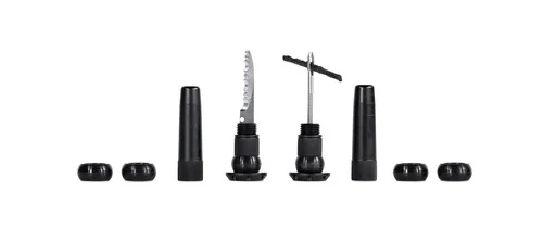Tubeless kit MUC-OFF Stealth Tubeless Puncture Plugs, črn