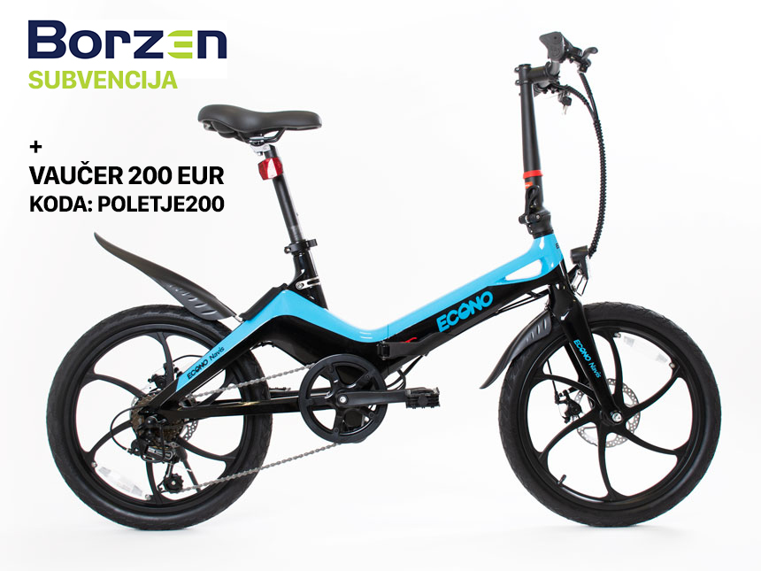 Folding e-bike ECONO Navis S9