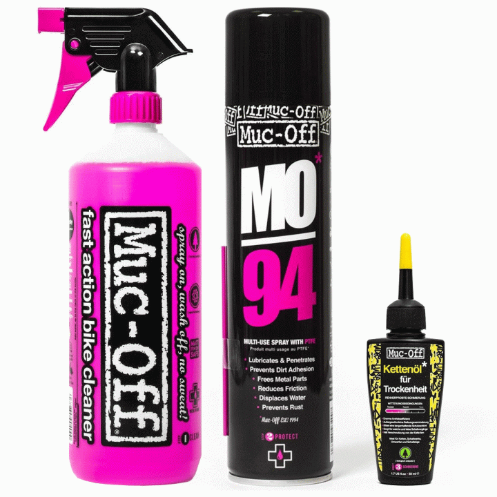 Čistilni set muc-off Wash&lube Dry